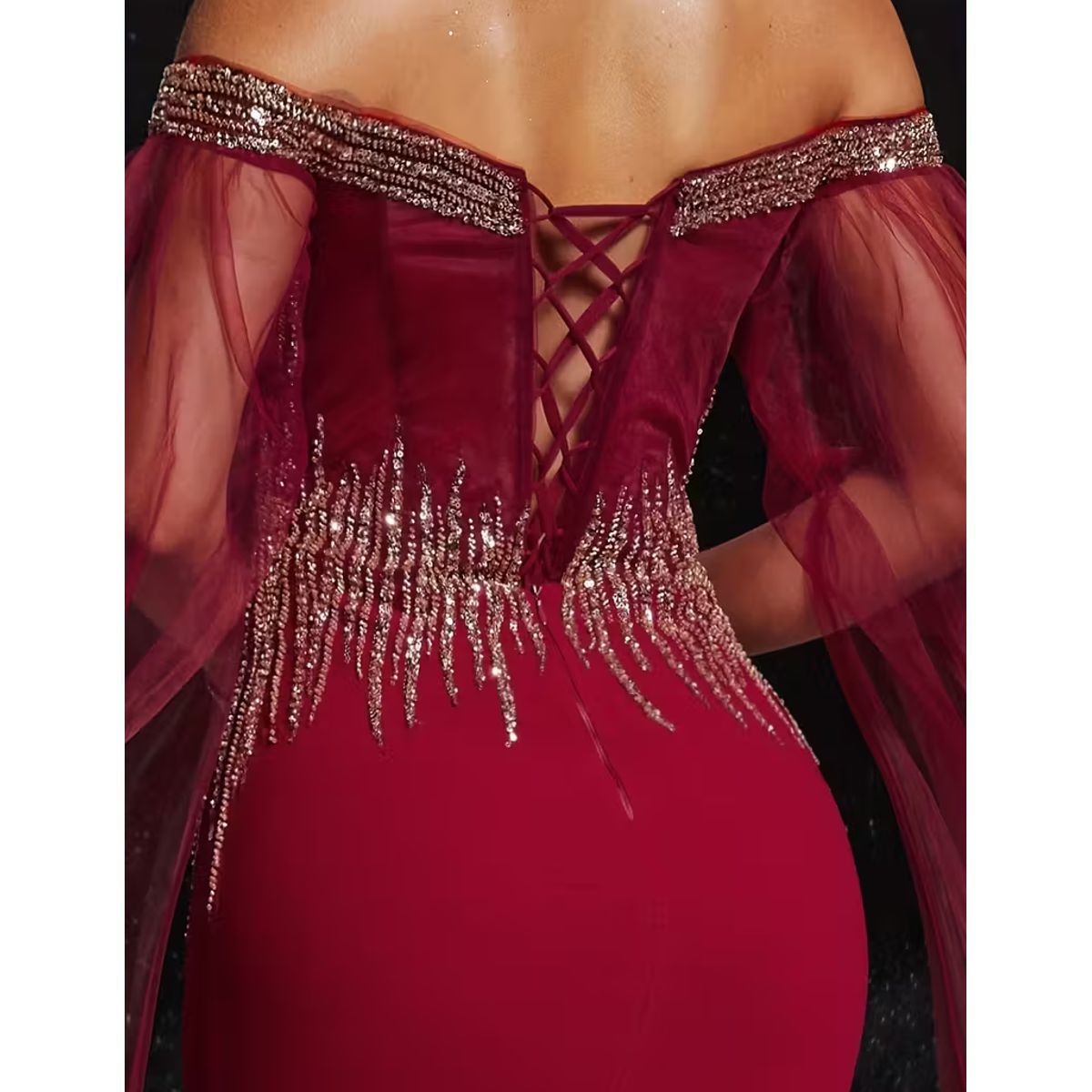 Exclusivo Vestido Rojo - Imagen 5