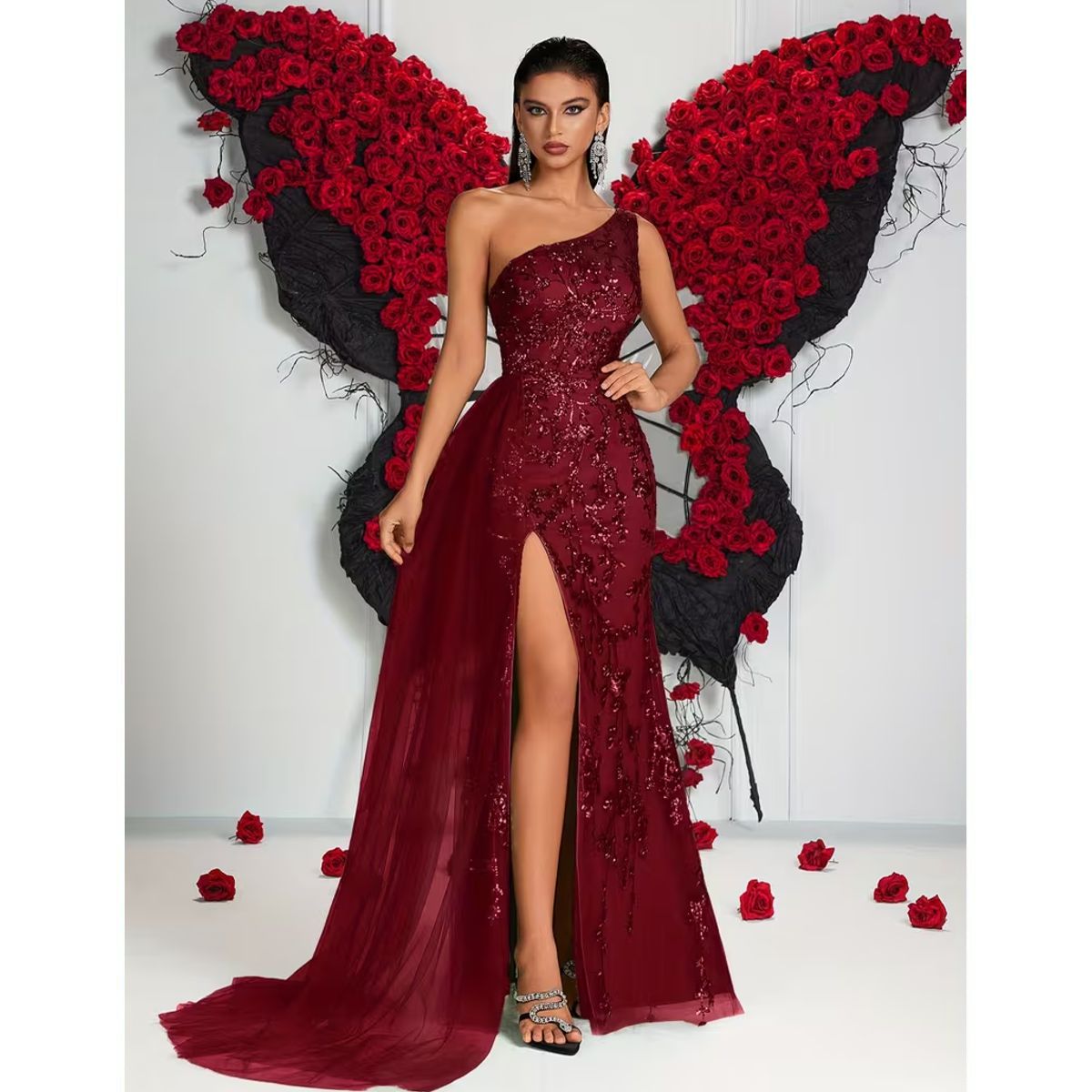 Exclusivo Vestido Rojo - Imagen 3